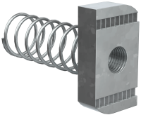Гайка канальная с удлиненной пружиной М10х40 IEK