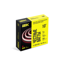 Комплект светодиодной подсветки "Неон" (лента LED 10м LSR5-2835R120-8-IP65-220В + драйвер) IEK