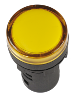 Лампа AD16DS(LED)матрица d16мм желтый 230В AC/DC IEK