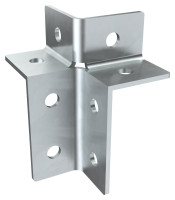 Соединитель угловой двусторонний усиленный для STRUT-профиля EZ IEK