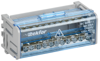 TEKFOR Шины на DIN-рейку (кросс-модуль) ШНК 2х11 L+PEN IEK