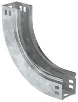 Поворот плавный 90град вертикальный внутренний (тип В10) ESCA 50х100мм HDZ IEK