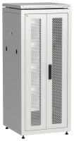 ITK LINEA N Шкаф сетевой 19" 28U 600х600мм двери передняя перфорированная задняя двустворчатая перфорированная серый