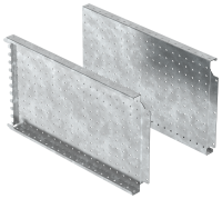 FORMAT Панель монтажная боковая перфорированная 300х600мм (2шт/упак) IEK