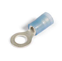 Наконечник кабельный кольцевой изолированный ВНКИ 2.5–5 серия ПРОФИ виброустойчивый с нейлоновой манжетой (КВТ)