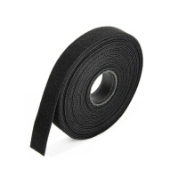Лента-велькро ЛВУ 165 (черн) (5м) (Fortisflex)