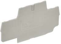 Заглушка для колодки клеммной CP-ML двухуровневая 2,5мм2 серая IEK