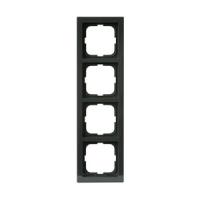 2TKA000407G1 - Рамка 4-постовая, серия Impressivo, антрацит