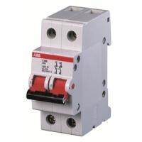 2CDE282001R0125 - Рубильник 2-полюсный E202r 125A (красный рычаг)