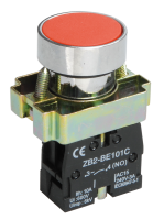 Кнопка управления LAY5-BA41 без подсветки красная 1NO IEK