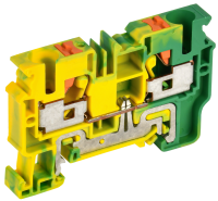 ARMAFIX Клемма пружин. Push-in CP-PEN земля 10мм2 желто-зеленая IEK