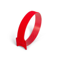 Стяжка-велькро КСВ 16х210 (красн) разъемная (Fortisflex)