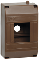 KREPTA 3 Корпус пластиковый КМПн 1/4 IP20 дуб IEK