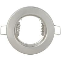 Светильник встраиваемый под лампу MR16 хром матовый IEK