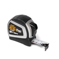 Рулетка строительная РС-03-5х25 серия ПРОФИ 2-го класса с функцией автоматической фиксации ленты и кнопкой разблокировки (КВТ)