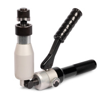 Пресс гидравлический ручной для пробивки отверстий ПГРОп-60А серия ПРОФИ в стальных листах, поворотный (КВТ)