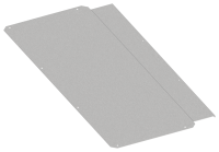 FORMAT Фланец основания встроенного отсека сплошной 400х1000мм IEK