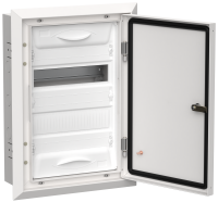 TITAN 5 Корпус металлический ЩРв-24 (1х24) 505х365х130мм IP31 белый (одна дверь) IEK