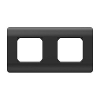 431496 - (NEW3-E) Рамка 2-ая, универсальная, черный (CHINT)