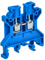 ARMAFIX Клемма винтовая CTS 4мм2 синяя IEK