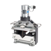 Уголкорез гидравлический УР-75 серия ПРОФИ для резки уголка максимального размера 75х75х6 мм (КВТ)