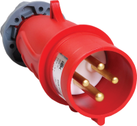 MAGNUM Вилка переносная ССИ-024 32А-6ч/380-415В 3P+PE IP44 IEK