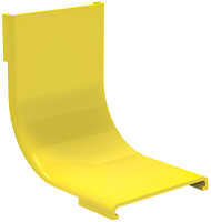 ITK Крышка изгиба внешнего пластиковая 90град оптического лотка 60мм