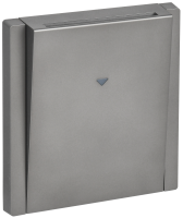 FORTE&PIANO Выключатель карточный 30А FP543 сталь IEK