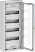 TITAN 5 Корпус металлический ЩРн-48 прозрачная дверь IP31 УХЛ3 IEK