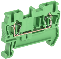 Клемма пружинная КПИ 2в-1,5 17,5А зеленая IEK