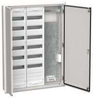 TITAN 5 Корпус комбинированный ЩРв-168 (3х84) 1130х885х130мм IP30 белый IEK