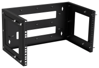 ITK Рама настенная регулируемая 300-500мм 6U черная