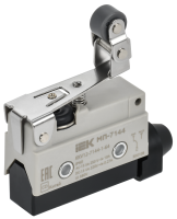 Микропереключатель концевой МП-7144 укороченный рычаг с регулируемым роликом IP40 IEK