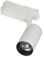 Светильник светодиодный трековый 302 PRO 30Вт 4000К трехфазный 36град белый (3шт/упак) IEK