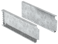 FORMAT Панель монтажная боковая перфорированная 200х600мм (2шт/упак) IEK