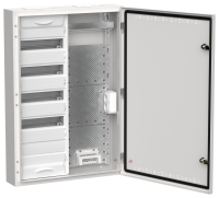 TITAN 5 Корпус комбинированный ЩРн-60 (2х60) 835х570х140мм IP30 белый IEK