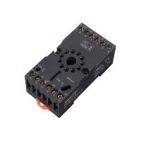 Цоколь SUB11-E, 3CO/11pin, 12A(300V), винтовой зажим, черный, на рейку DIN35/панель, для RUB3CO, R15, 60.13, RRD3, MT3, RUMC3, MK3