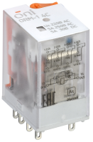 Реле интерфейсное ORM-1 4C 220В AC со светодиодом и тестовой кнопкой ONI