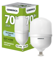 Лампа светодиодная HP 70Вт 230В 6500К E27-E40 GENERICA