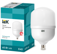 Лампа светодиодная HP 65Вт 230В 4000К E40 IEK