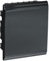 PRIME Корпус пластиковый ЩРВ-П-24 модуля встраиваемый черный IP41 IEK