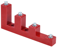 Изолятор ступенчатый ИСв4-30 (М8) силовой с болтом IEK