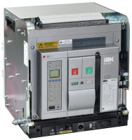 Воздушный автоматический выключатель переменного тока ВА77 выдвижного исполнения 3 полюса типоразмер E 85кА 2500А EA с набором аксессуаров: мотор привод катушка включения катушка отключения MASTER IEK