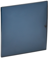 TEKFOR Дверца для корпуса пластикового ЩРН(В)-П-54 IP41 черная прозрачная IEK