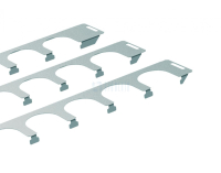 Панель кабельного ввода, 2шт., PK 62.08 P