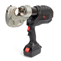 Пресс гидравлический аккумуляторный ПГРА-400 серия ПРОФИ для опрессовки неизолированных наконечников и гильз с клапаном АСД (КВТ)