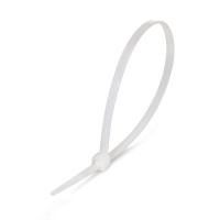 Стяжки нейлоновые НСС «EasyFix» 4х370 (бел) (100шт) (Fortisflex)