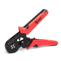 Пресс-клещи ПКВк-10у серия ПРОФИ (кримпер) для опрессовки втулочных наконечников (КВТ)