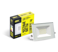 Прожектор светодиодный СДО 06-20 IP65 6500K белый IEK
