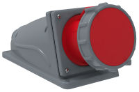 MAGNUM Розетка стационарная ССИ-134 63А-6ч/380-415В 3P+PE IP67 IEK